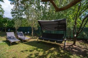 Vonkajšia záhrada v ubytovaní Resort "Ranch Ante"