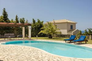 The swimming pool at or close to Villa Helios