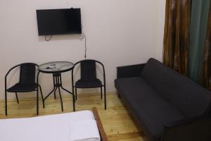 TV a/nebo společenská místnost v ubytování Guesthouse LUKA + 29 fotografií