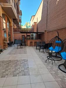 Balkón nebo terasa v ubytování Art Nebula Hotel