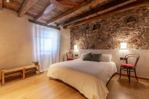 Postel nebo postele na pokoji v ubytování Mas Terrers + 43 fotografií