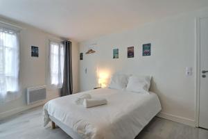 En eller flere senge i et værelse på Le Pithou - votre pied à terre équipé en ville 5