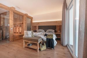 Posezení v ubytování Cristallo Sport & Wellness Hotel