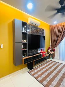 Ένα ή περισσότερα κρεβάτια σε δωμάτιο στο Vista Sentul Residence