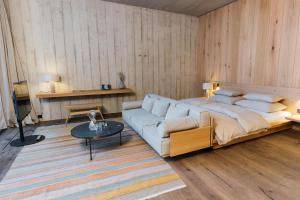 เตียงในห้องที่ Wiesergut