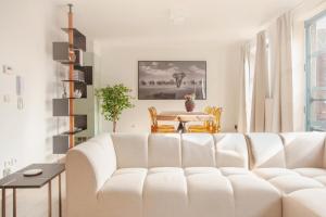 Χώρος καθιστικού στο Apartment in the heart of Hasselt