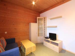 Telewizja i/lub zestaw kina domowego w obiekcie Spacious Apartment near Ski Area in Mittersill