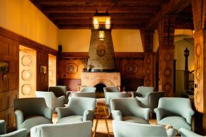 Grand Hotel Belvedere, a Beaumier Hotel的休息区