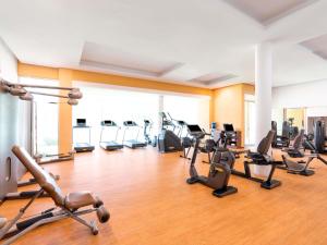 Fitness centrum a/nebo fitness zařízení v ubytování Sofitel Rabat Jardin Des Roses