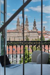 Ein Balkon oder eine Terrasse in der Unterkunft Hotel Gaio 7