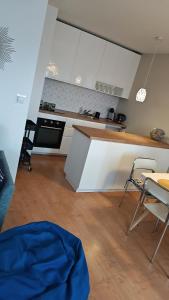 Kuchnia lub aneks kuchenny w obiekcie Apartament Dziwnów