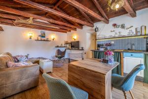 Część wypoczynkowa w obiekcie Holiday house Depope