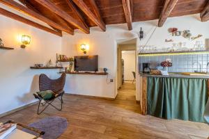 Kuchnia lub aneks kuchenny w obiekcie Holiday house Depope