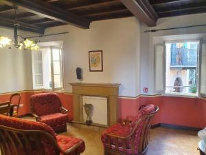 Istumisnurk majutusasutuses La Suite di Arpino