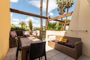 Гостиная зона в Cap d'Agde Studio - Village naturiste