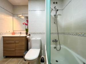 Koupelna v ubytování Apartment in Blanes with Sea Views + 38 fotografií