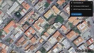 een weergave van een kaart van een stad bij GS Apartments Tropea in Tropea