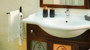 Kúpeľňa v ubytovaní Uria Rooms & Suite B&B