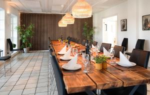 Posezení v ubytování Færgegården + 36 fotografií