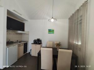 Kuchyň nebo kuchyňský kout v ubytování Apartment Medulin