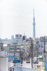 Γενική άποψη της πόλης Τόκιο ή θέα της πόλης από  αυτό το ξενοδοχείο διαμερισμάτων