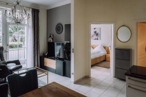 Postel nebo postele na pokoji v ubytování Europa Residenz Bad Füssing