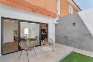 Χώρος καθιστικού στο Odi Suite Room