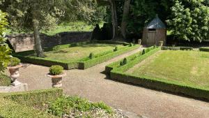 Zahrada ubytování Le Manoir de la Bigotière