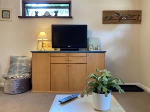 TV a/nebo společenská místnost v ubytování Squirrels Nest