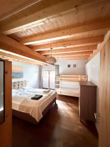 Postel nebo postele na pokoji v ubytování Chic lodge-apartments