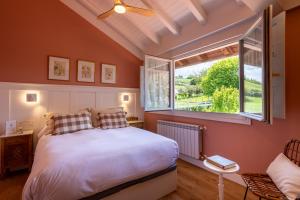 A bed or beds in a room at Casona Las Cinco Calderas