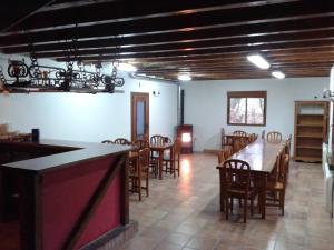 Posezení v ubytování Albergue Casa Txakainlo