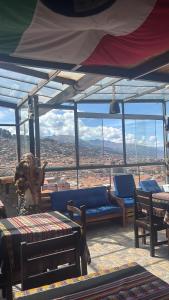Üldine mäevaade või majutusasutusest Alegria s House Cusco pildistatud vaade