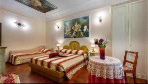 Tempat tidur dalam kamar di Sancta Scala