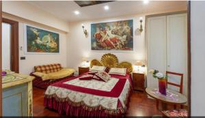 Tempat tidur dalam kamar di Sancta Scala