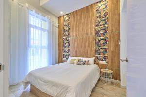 Postel nebo postele na pokoji v ubytování Estrella Super Nova