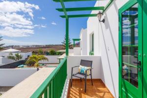 A balcony or terrace at Villa Sargo