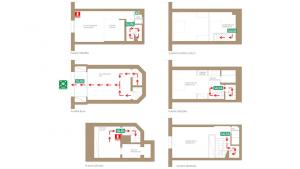 Plan piętra w obiekcie Apartment Fresa, 3