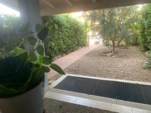 Zahrada ubytování Villetta a schiera, Pesaro house