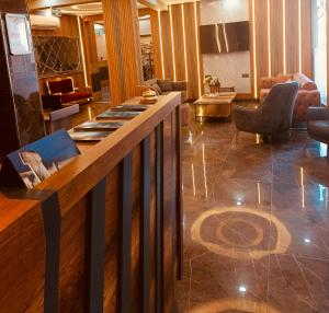 A seating area at Vizyon Park Otel