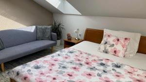 Posteľ alebo postele v izbe v ubytovaní Apartment Husova