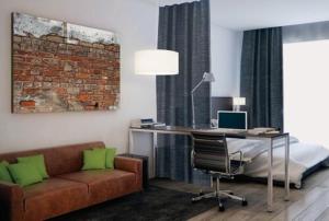 Istumisnurk majutusasutuses Stain Loft & Suites