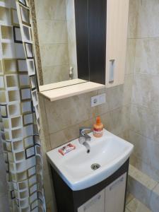 Aparmtnet City Center tesisinde bir banyo