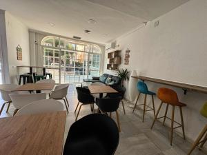 Posezení v ubytování Hostel Sorolla Playa