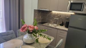 Η κουζίνα ή μικρή κουζίνα στο Apartment Julia