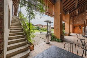 Zahrada ubytování Relais Macconago