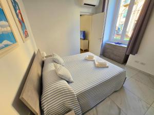 Posteľ alebo postele v izbe v ubytovaní GUVANO Luxury Apartments