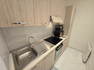 Kuchyňa alebo kuchynka v ubytovaní GUVANO Luxury Apartments