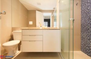 Koupelna v ubytování Apartamentos no Morumbi