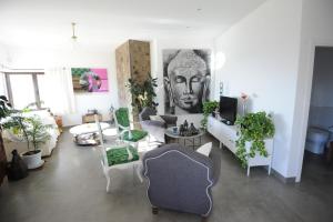 A television and/or entertainment centre at El Sosiego